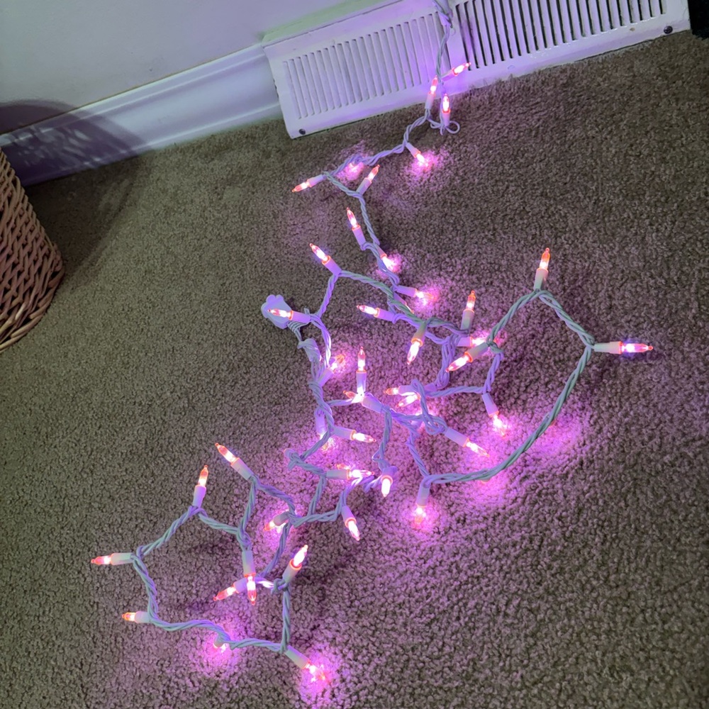 Pink String Lights - Picture 3 of 3